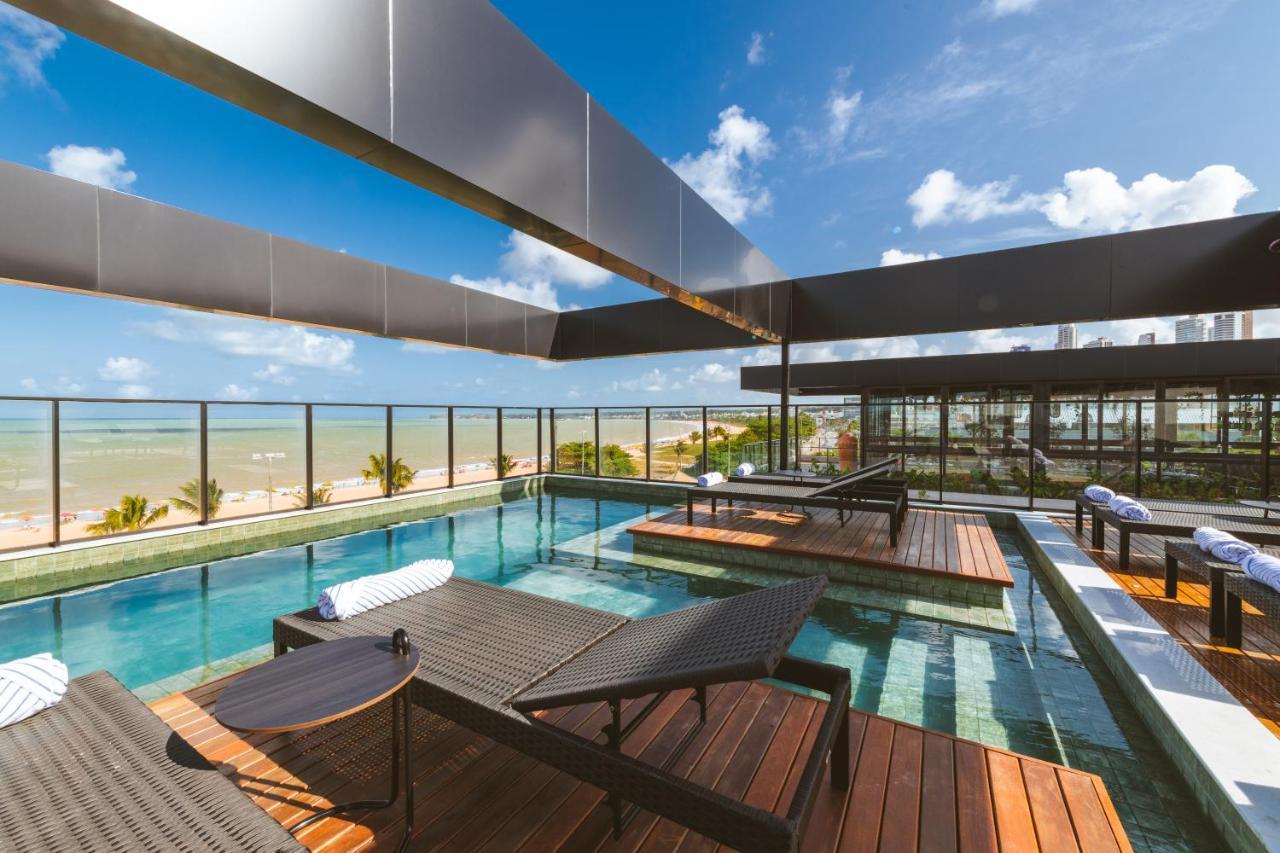 Ba'Ra Hotel João Pessoa Exteriör bild Rooftop pool