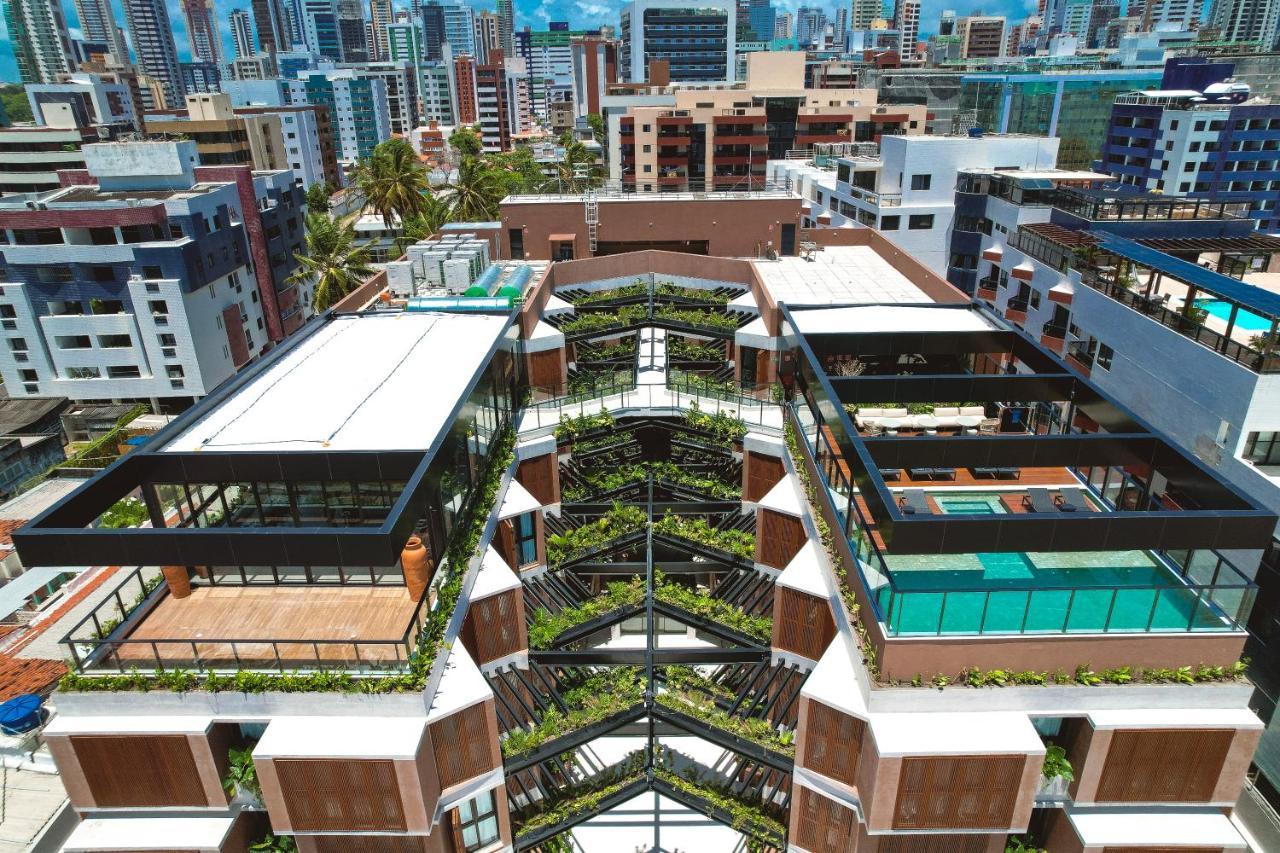Ba'Ra Hotel João Pessoa Exteriör bild The complex's rooftop