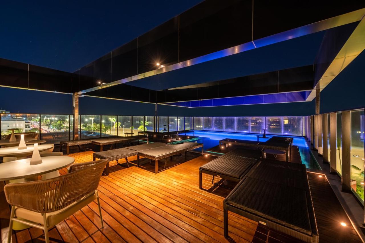 Ba'Ra Hotel João Pessoa Exteriör bild Sky bar
